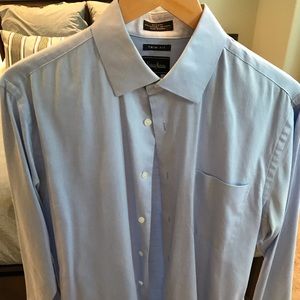 Neiman Marcus light blue button down